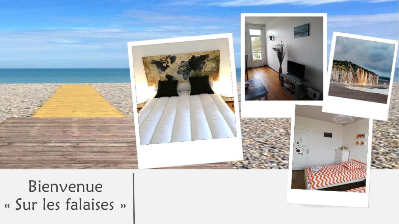 Sur Les Falaises Lägenhet Dieppe Exteriör bild